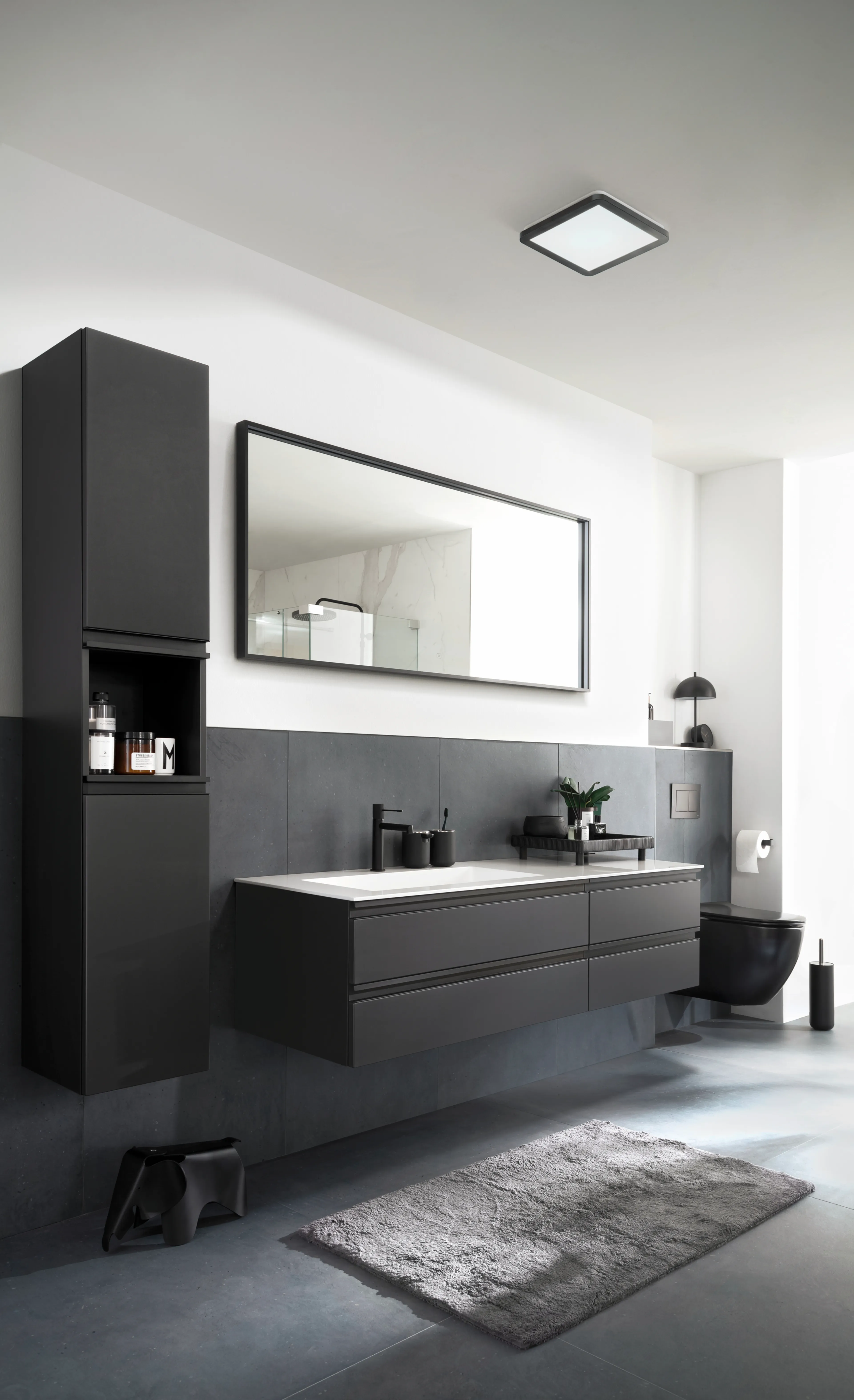 LED-Deckenleuchte Flat