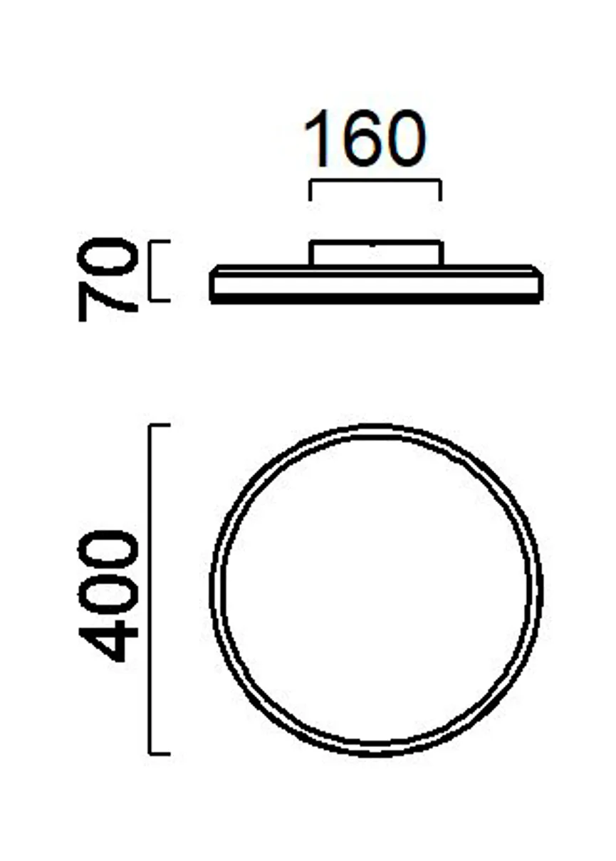 Deckenleuchte "Sona" detail