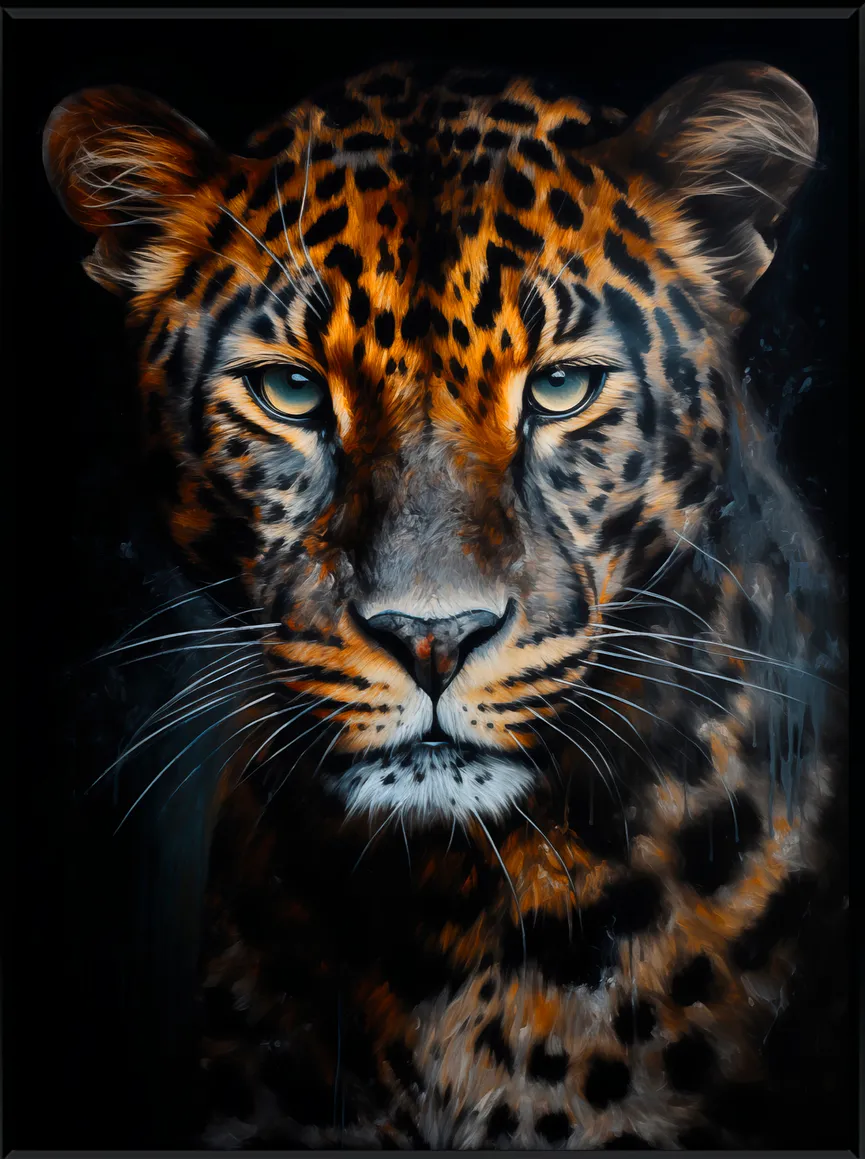 Wandbild "Amazing Leopard" hauptaufnahme