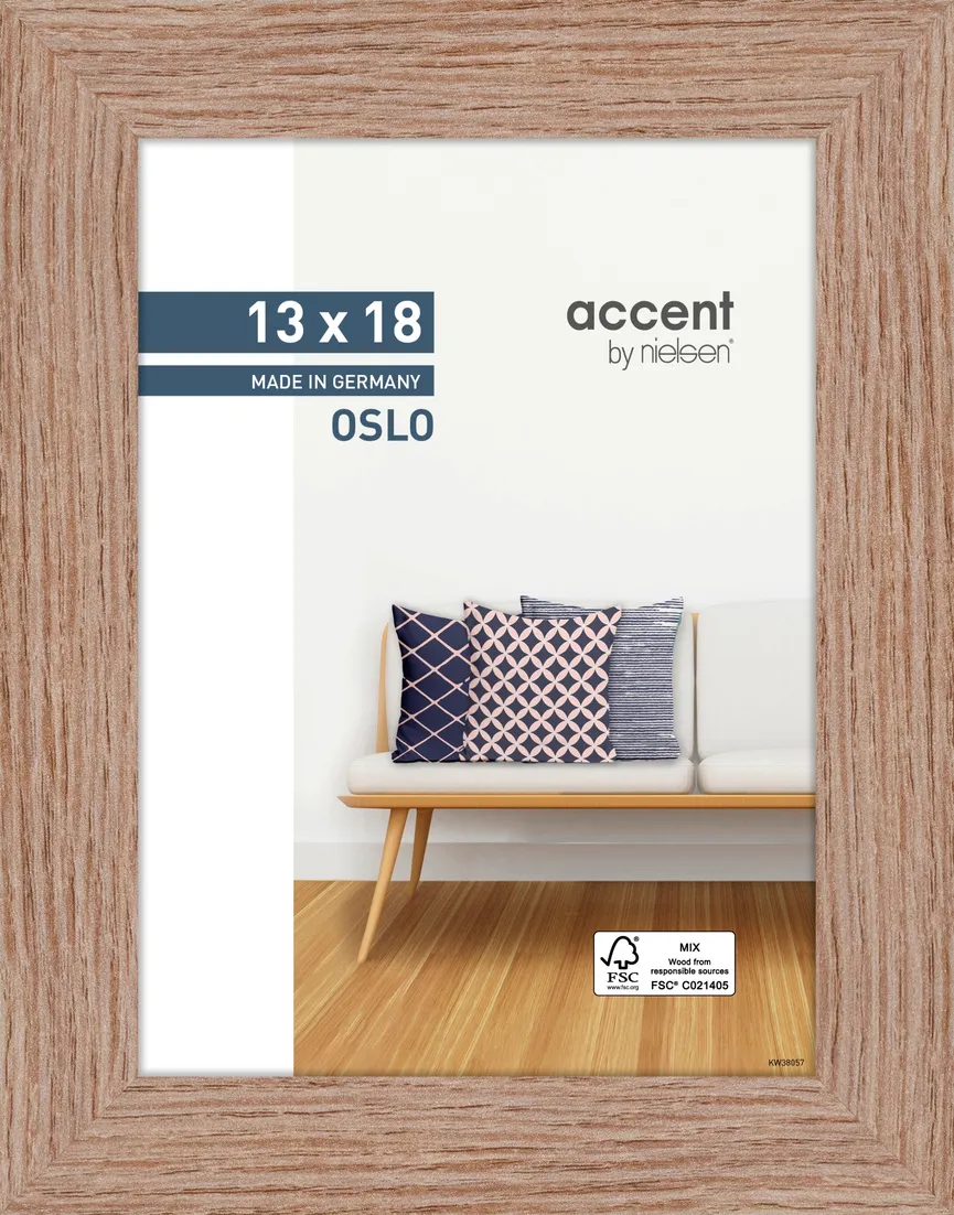 Rahmen "Oslo" eiche hauptaufnahme