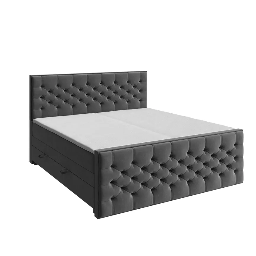 Boxspringbett 200x200 cm detail
