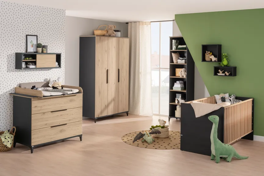 Babybett 70x140 cm milieu