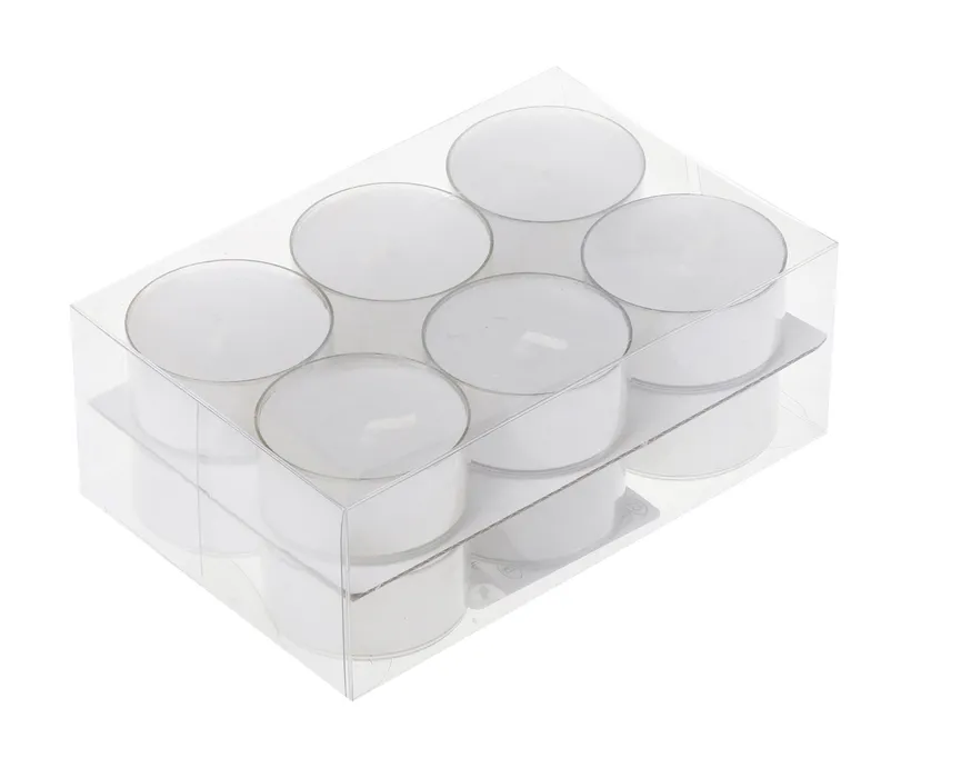 Teelichter 12er-Set weiß hauptaufnahme
