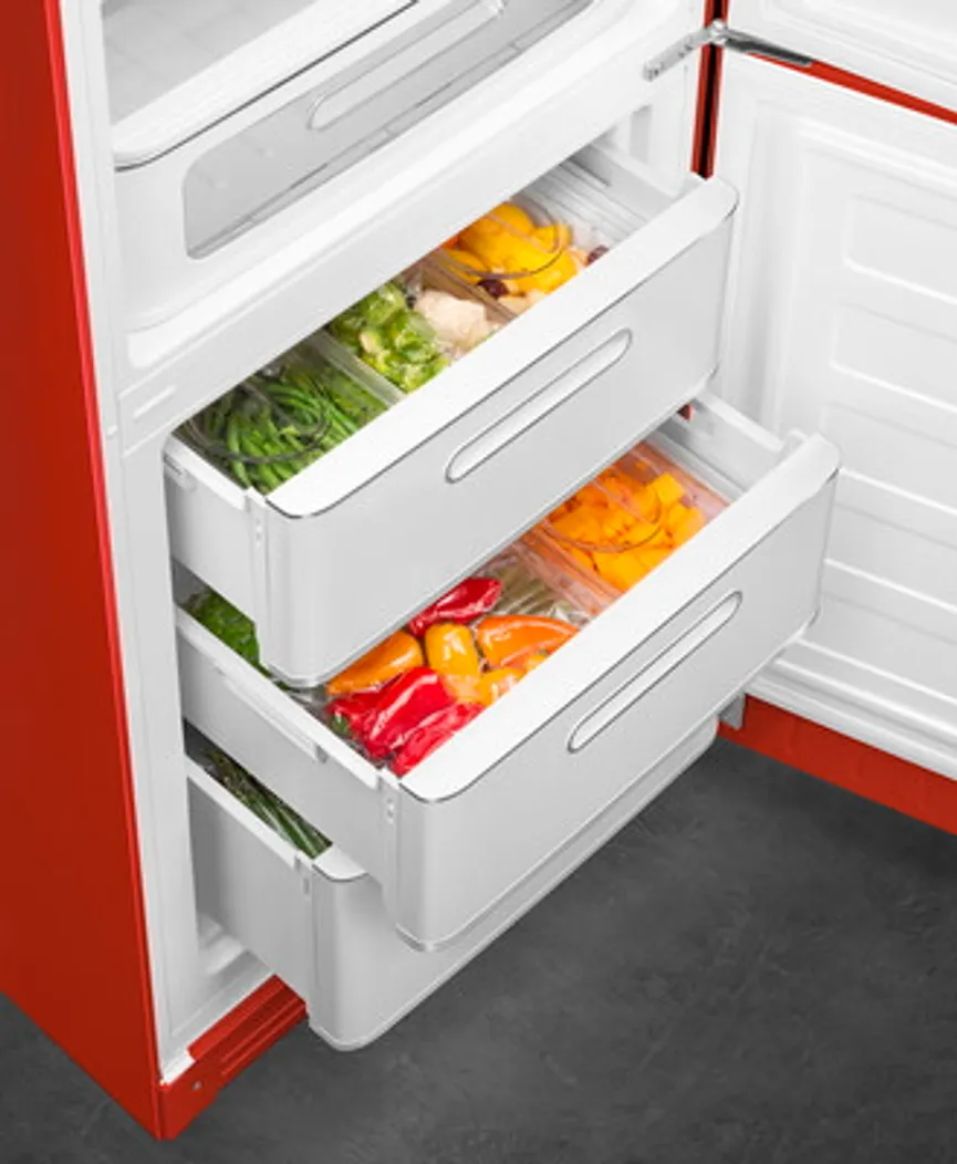 SMEG Kühl-/Gefrierkombination detail