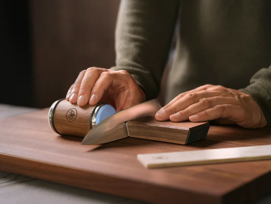 Rollschleifer Horl3 Nussbaum detail