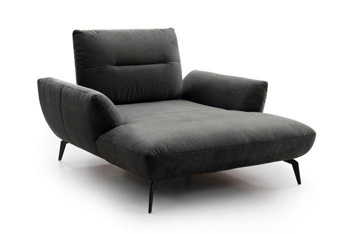 Loveseat-Sessel Grau Payton