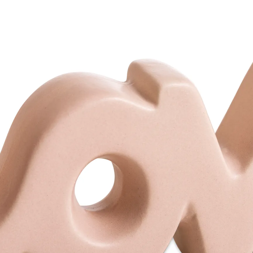 Schriftzug "Love" rosa material_farbe