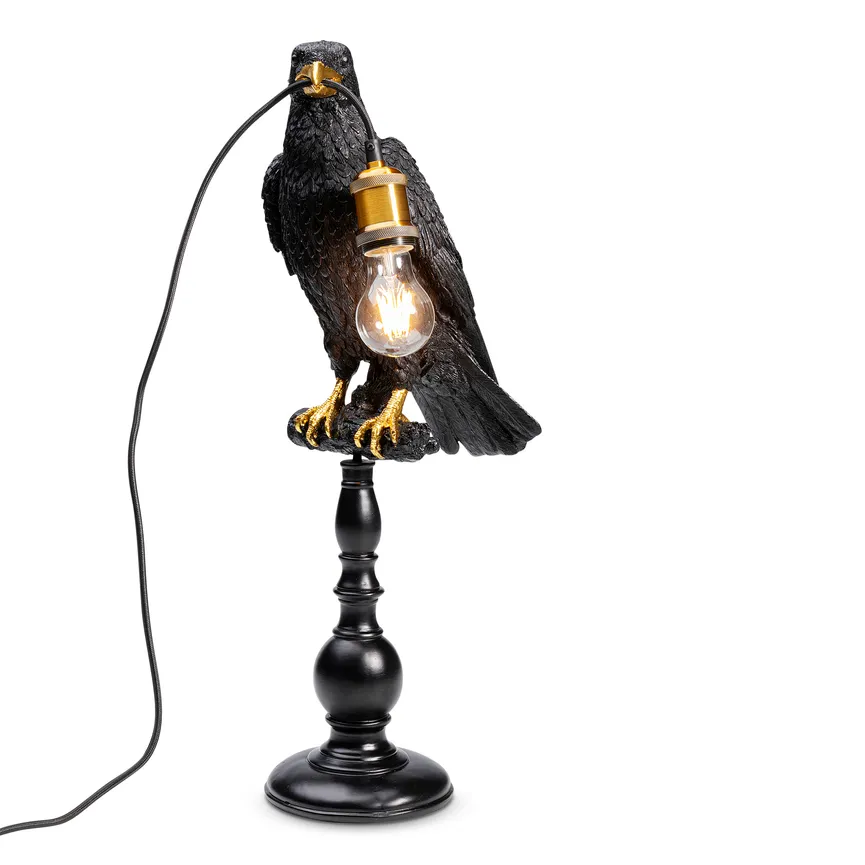 Tischleuchte "Sitting Crow" hauptaufnahme