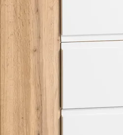 Eiche / Weiß material_farbe