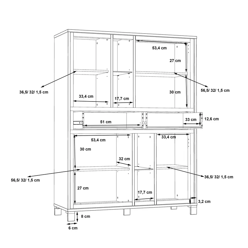 Highboard detail