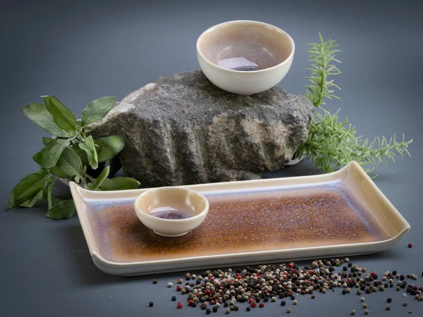 Sojaschale "Caldera" sand milieu