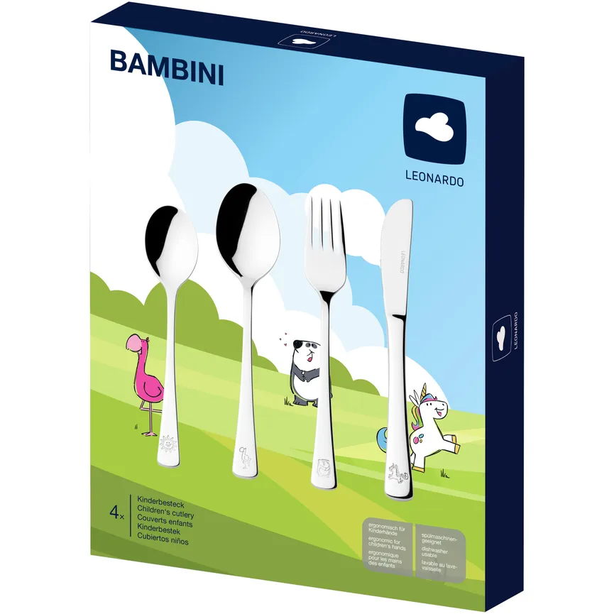 Kinderbesteck "Bambini" 4-tlg. detail