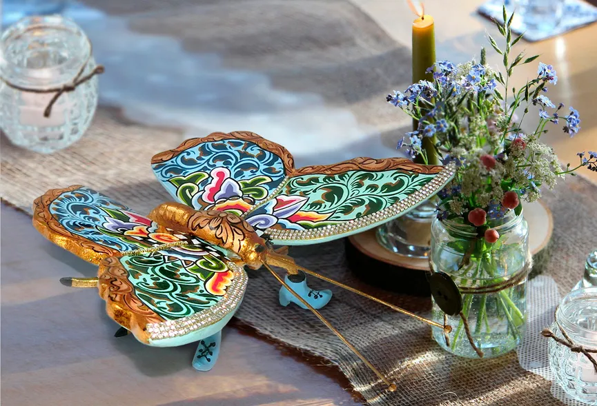 Figur "Madame Butterfly" Schme milieu