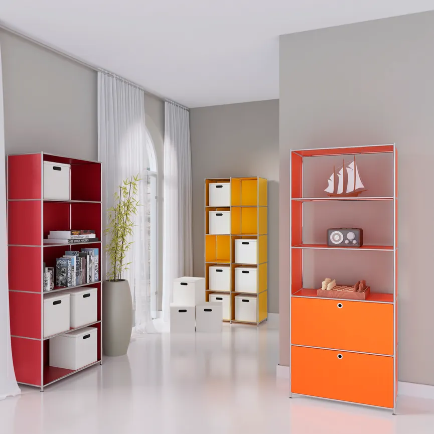 Bücherregal milieu