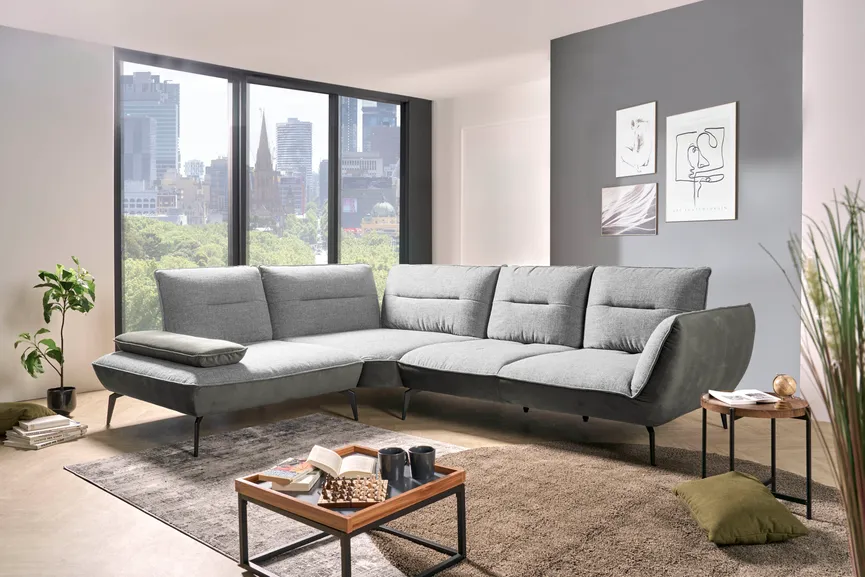 Ecksofa groß milieu