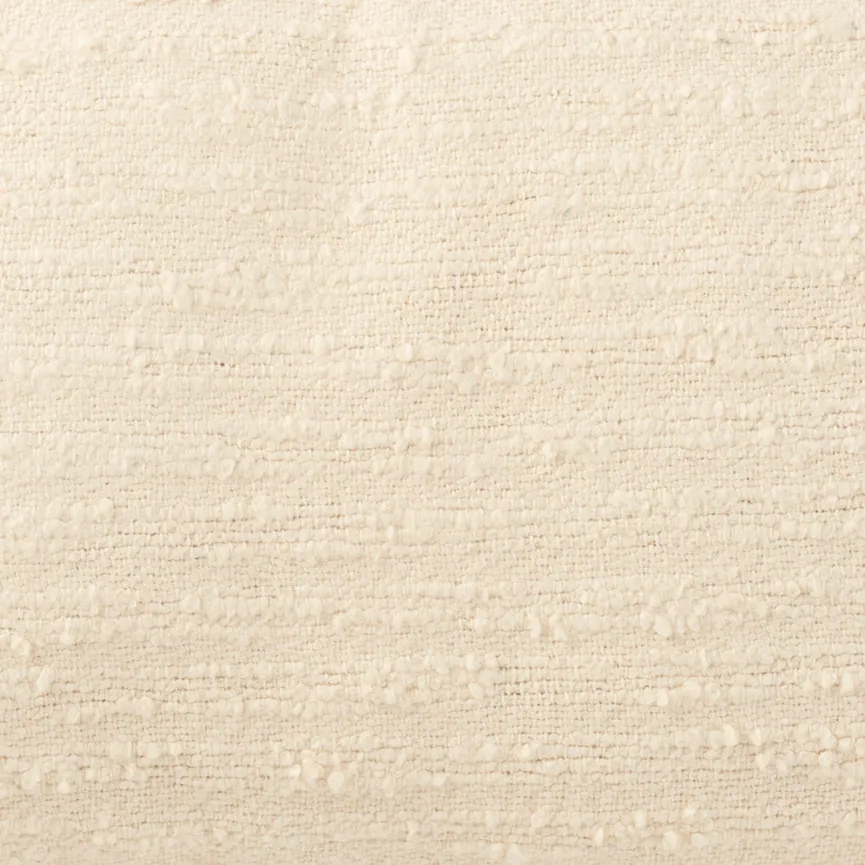 Kissen "Rec+Quasten" creme material_farbe
