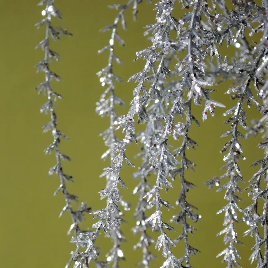 Dekohänger "Glitter" silber material_farbe