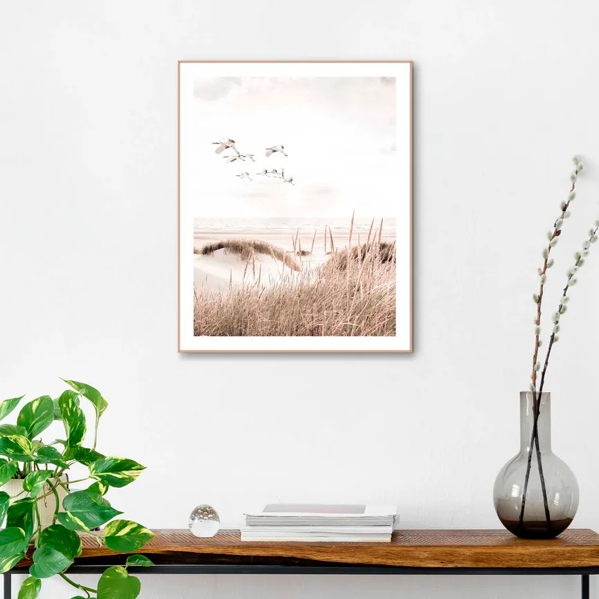 Bild gerahmt "Botanical Beach" milieu