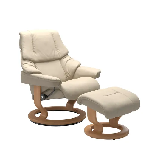 Sessel mit Hocker