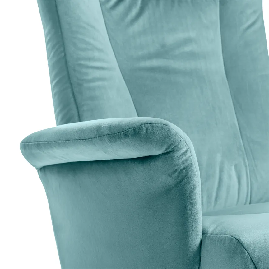 Relaxsessel + Hocker detail