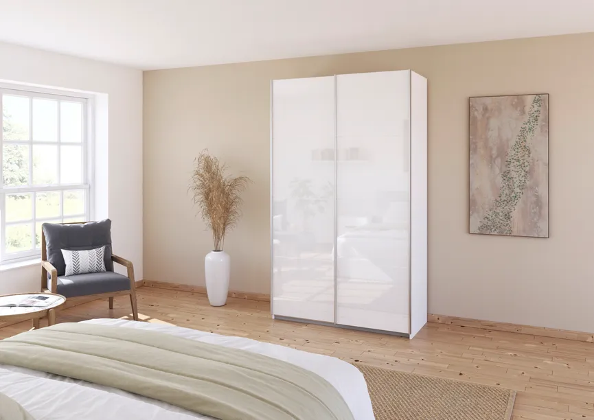 Schwebetürenschrank 2-trg. milieu