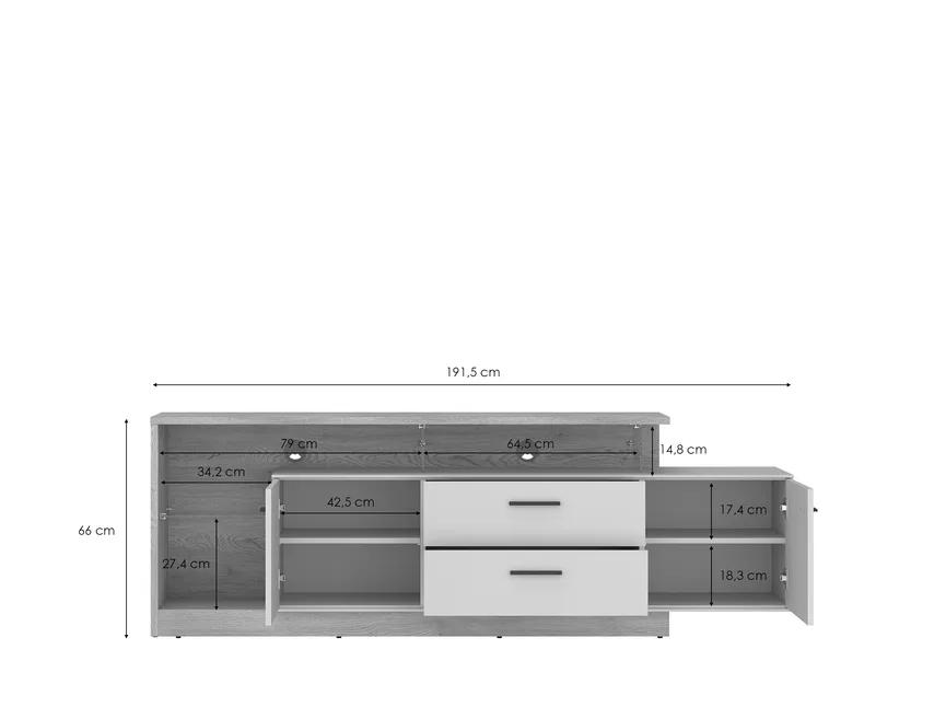TV-Lowboard detail