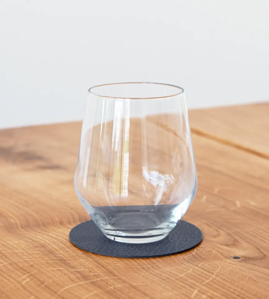 Glasuntersetzer "Hippo Circle" milieu