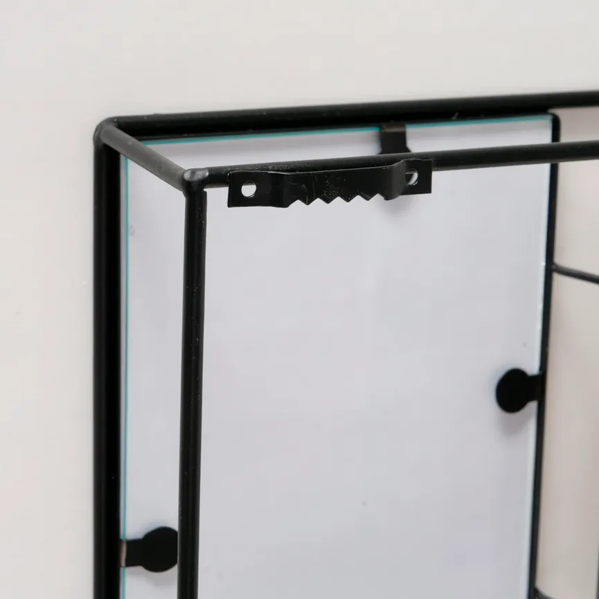 Bilderrahmen "Sophie" schwarz detail