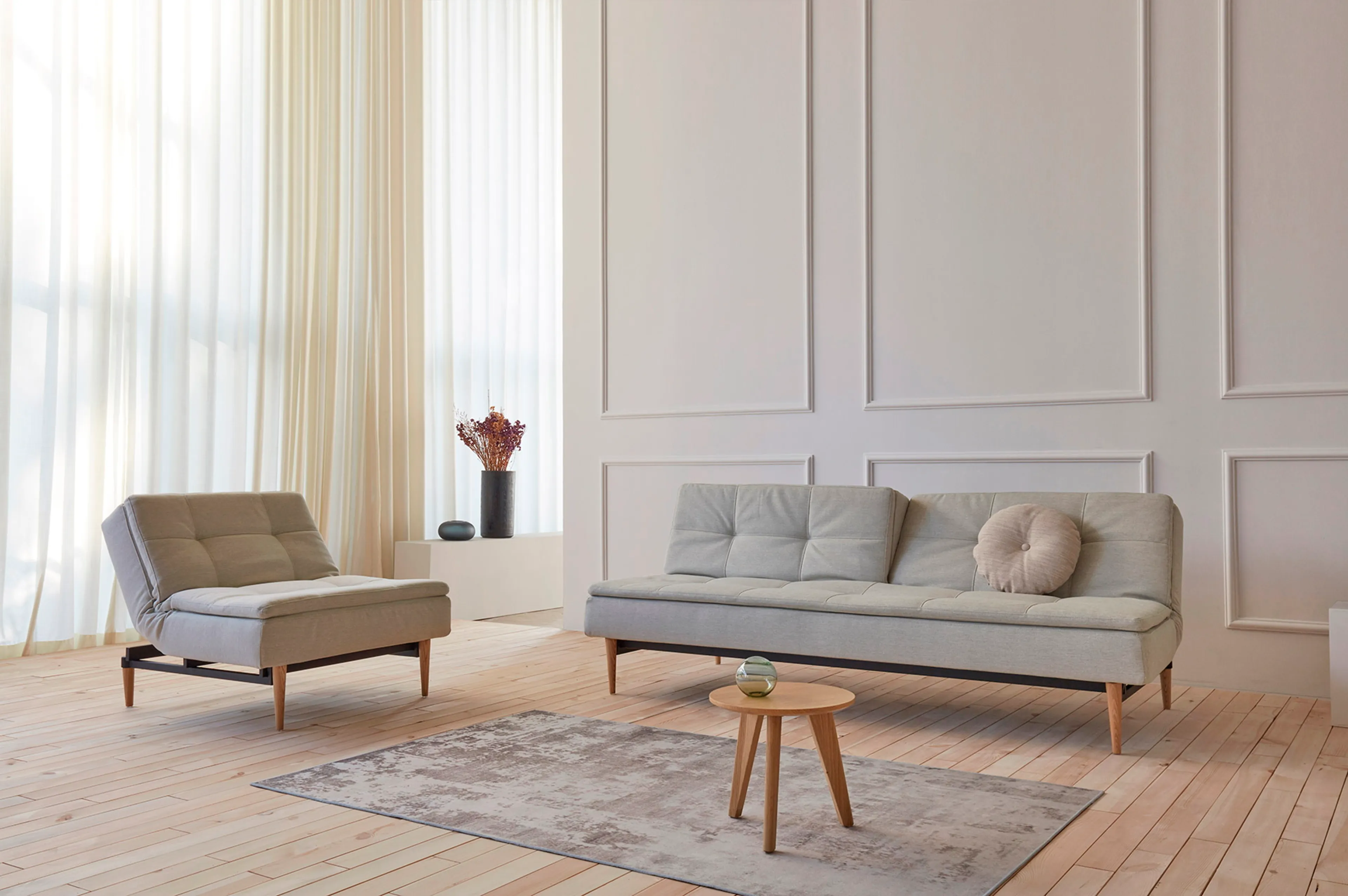 Schlafsofa Dublexo Styletto hell