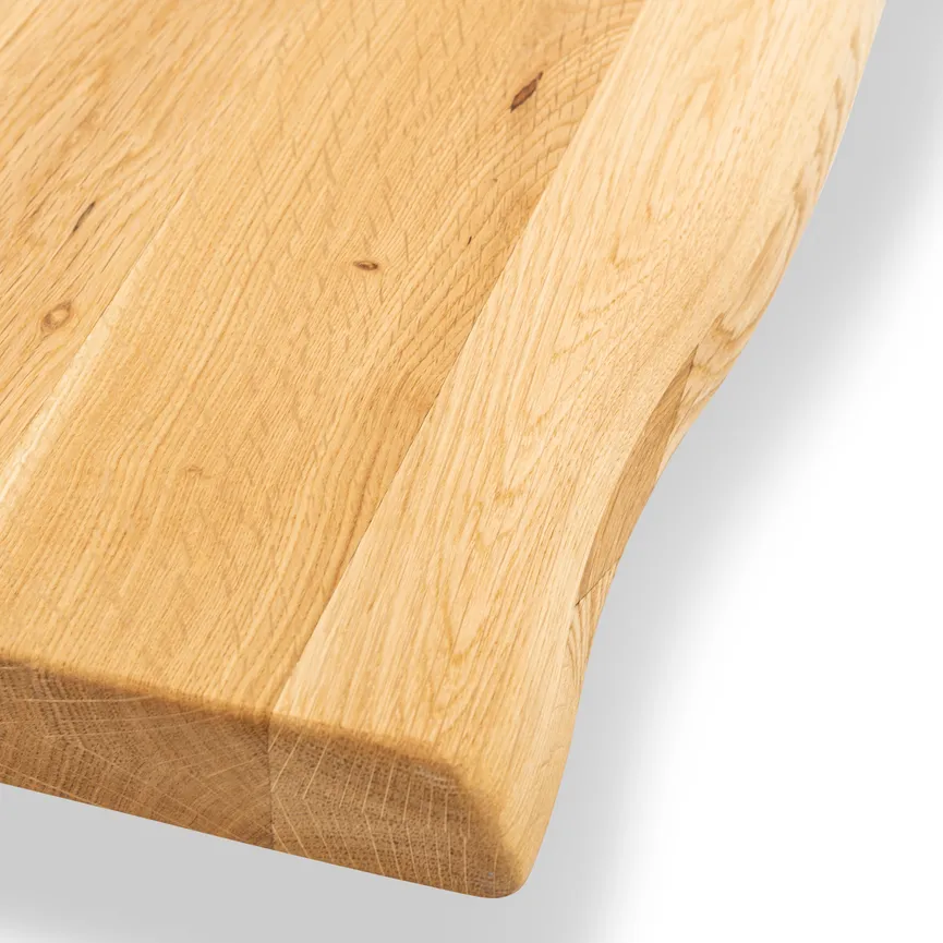 Esstisch V Baumkante detail