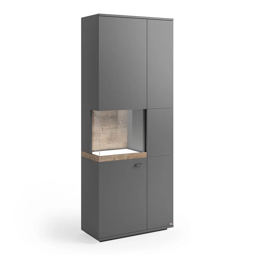 Vitrine 2-trg. links, hauptaufnahme