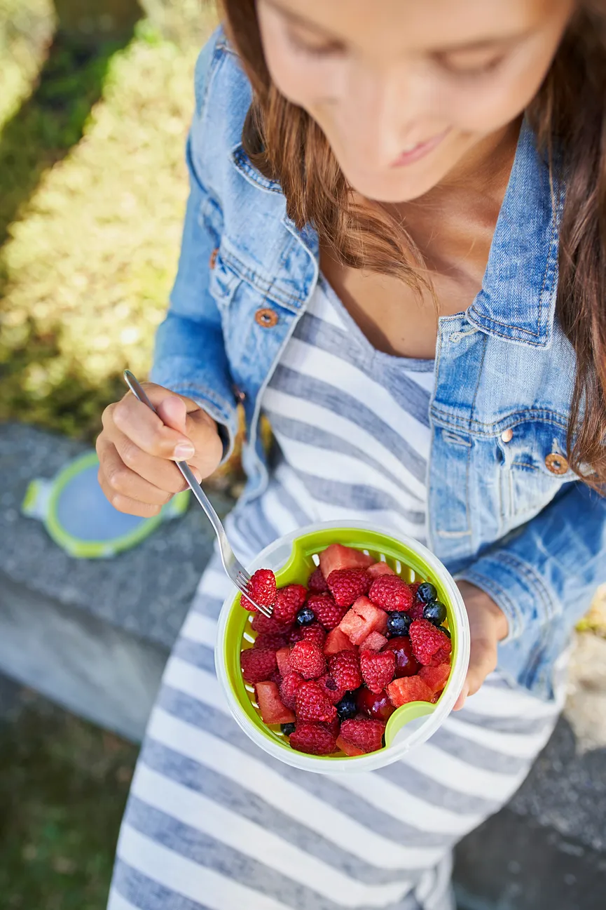 Obstbox Fruitbowl 1l grün milieu