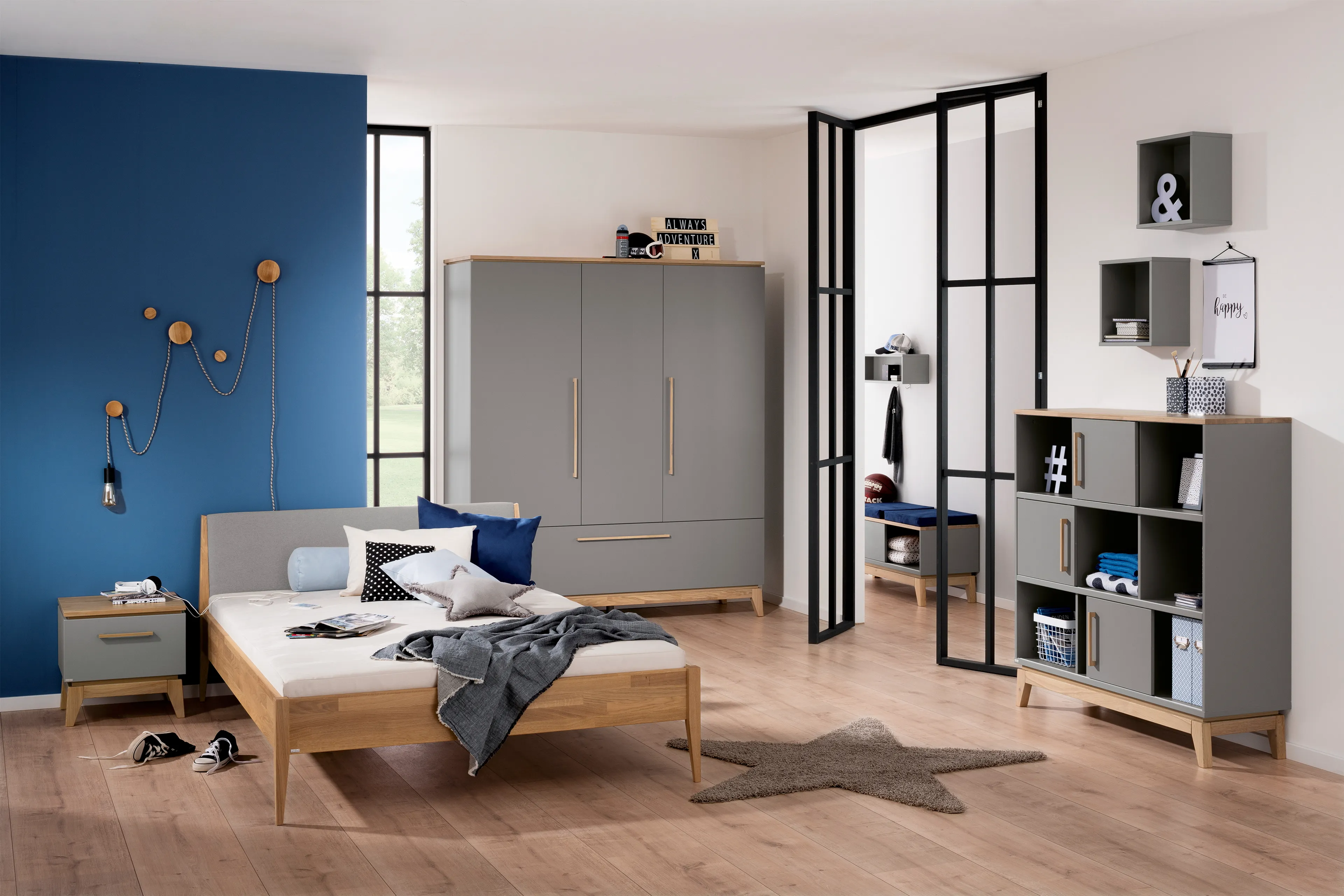 Bett Sten 140 x 200 cm