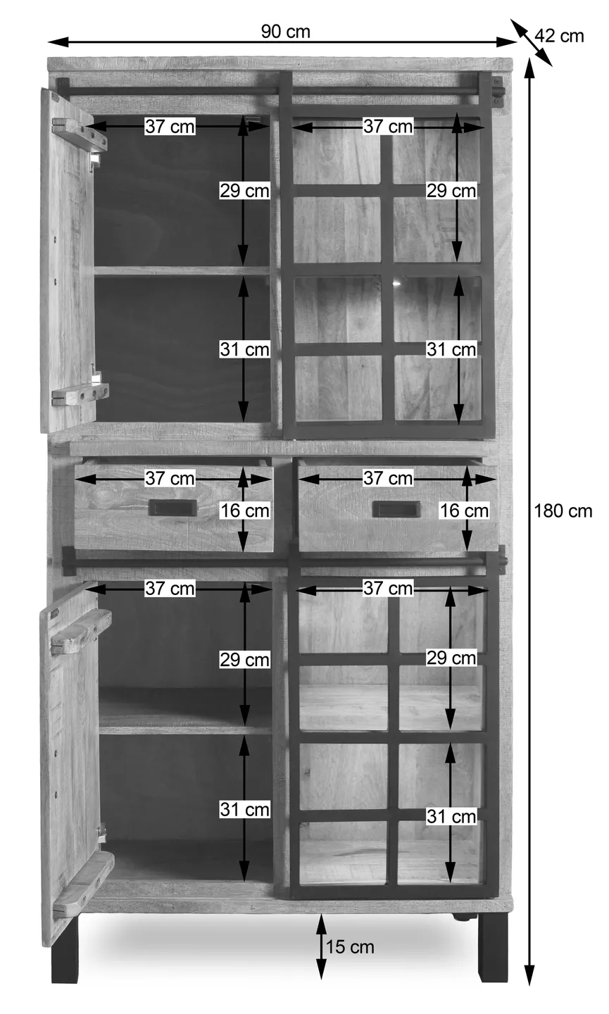 Vitrine detail