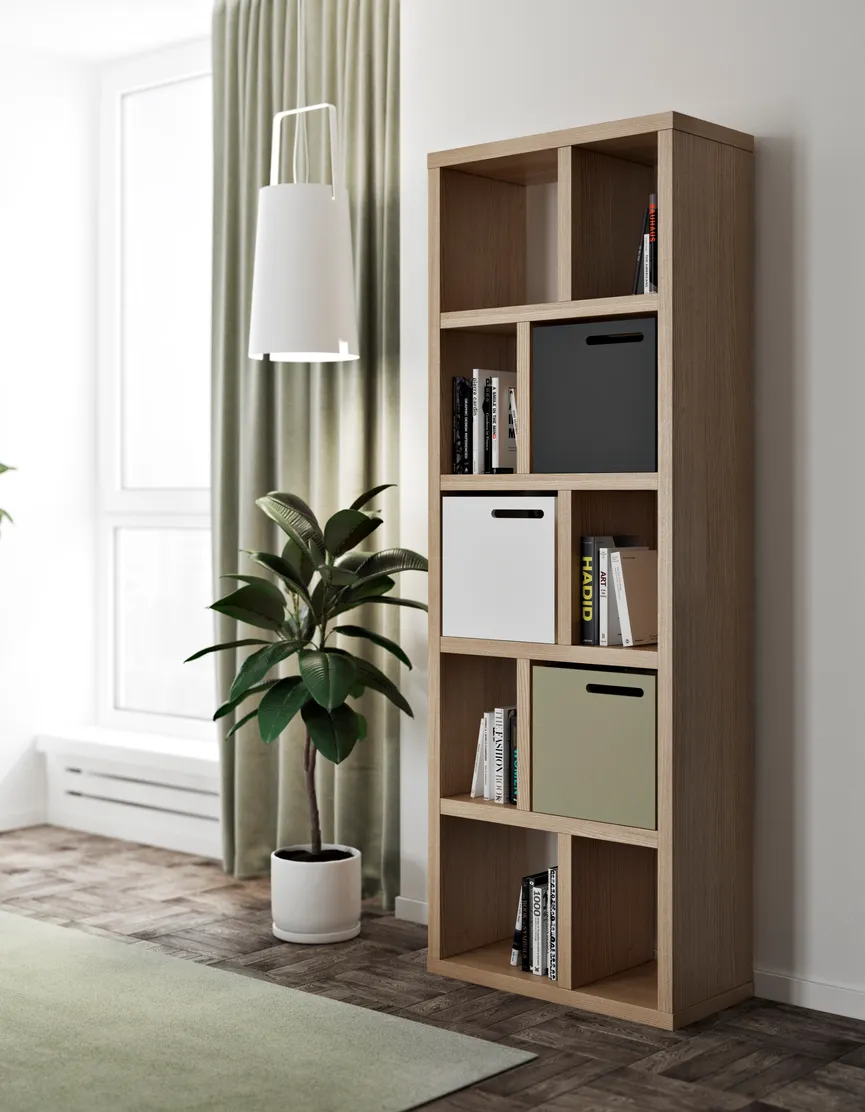 Bücherregal 5 milieu