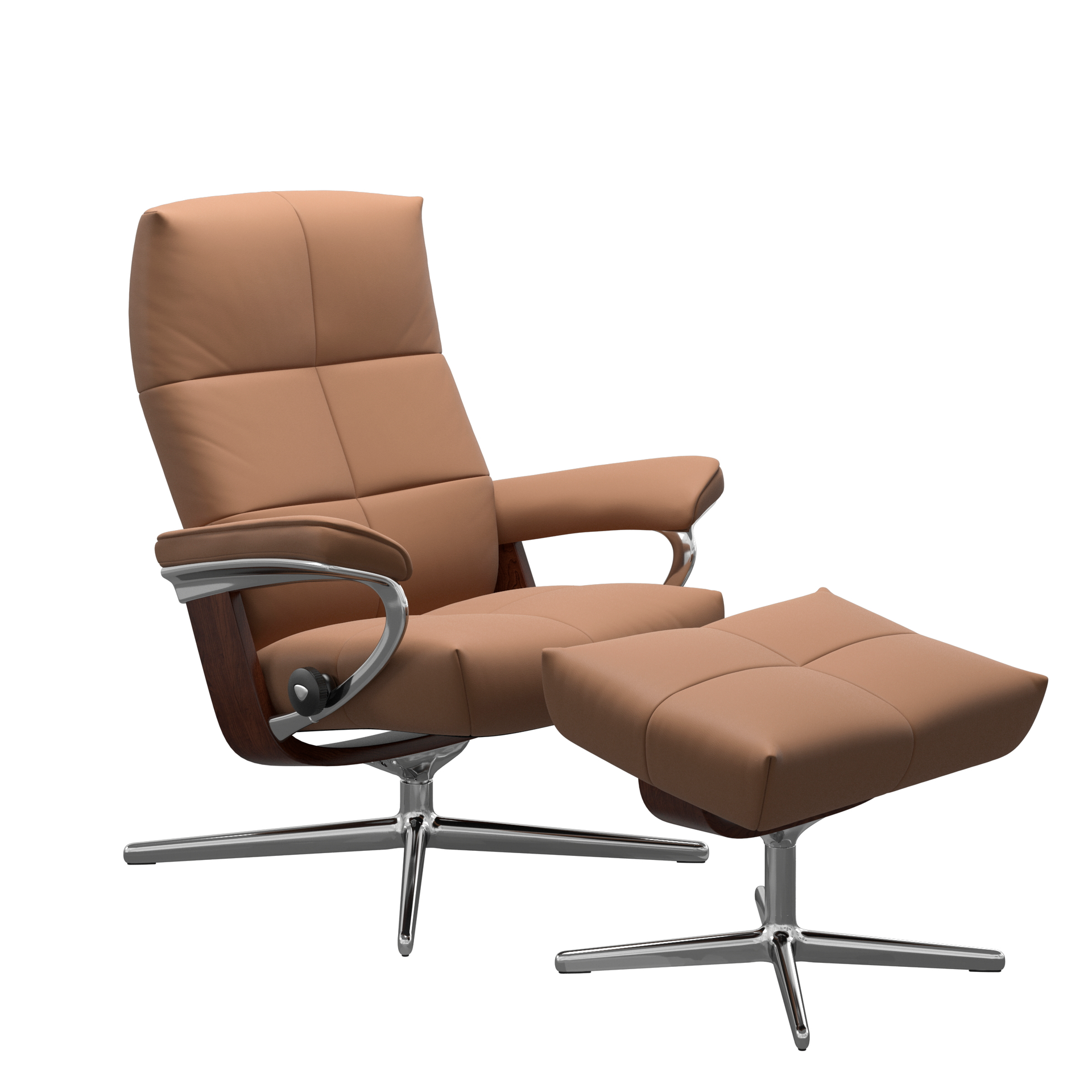 Sessel mit Hocker