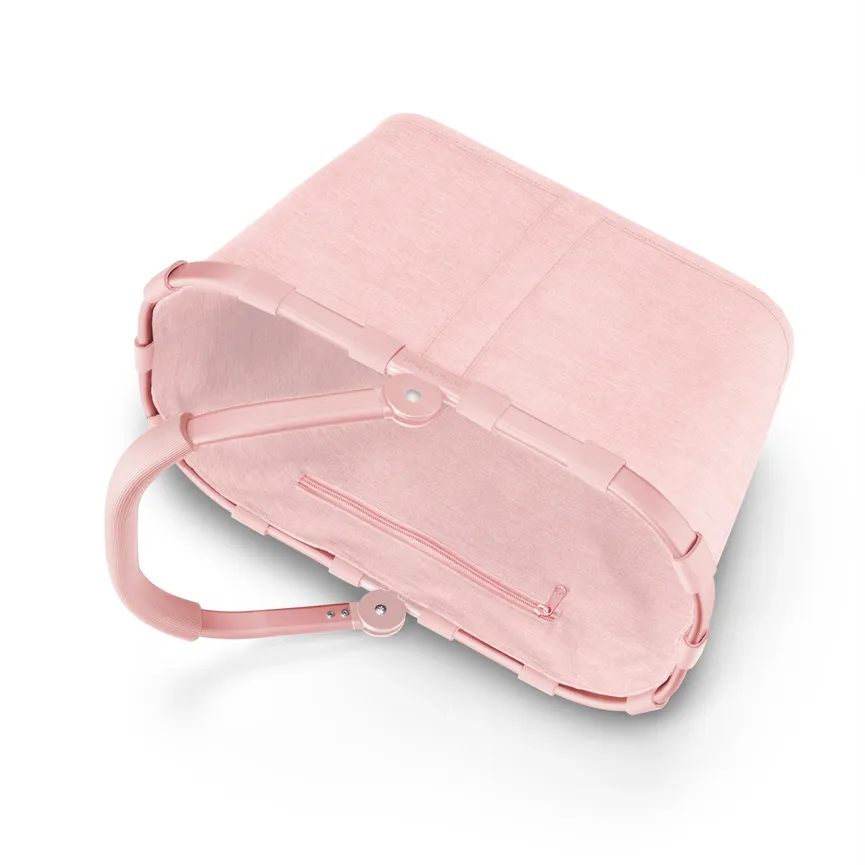 Carrybag "twist blush rose" detail