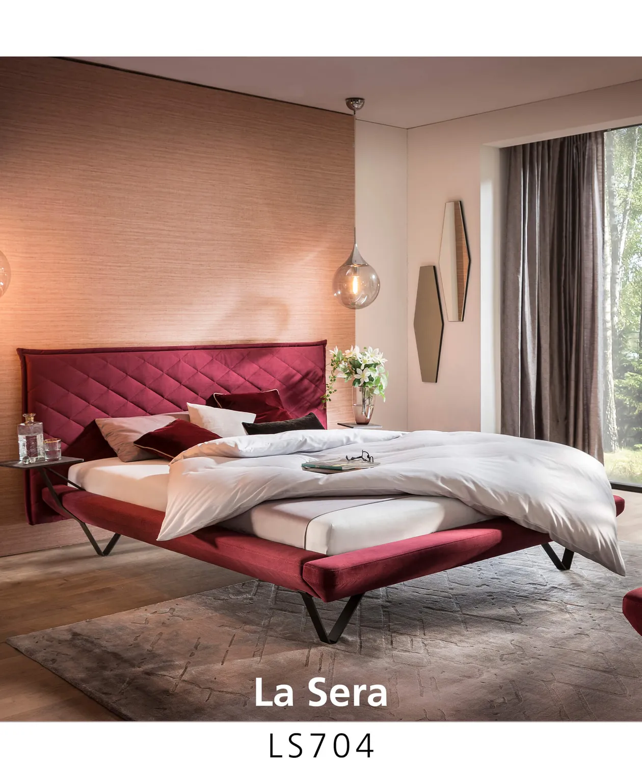 Polsterbett LS704 Kollektion La Sera