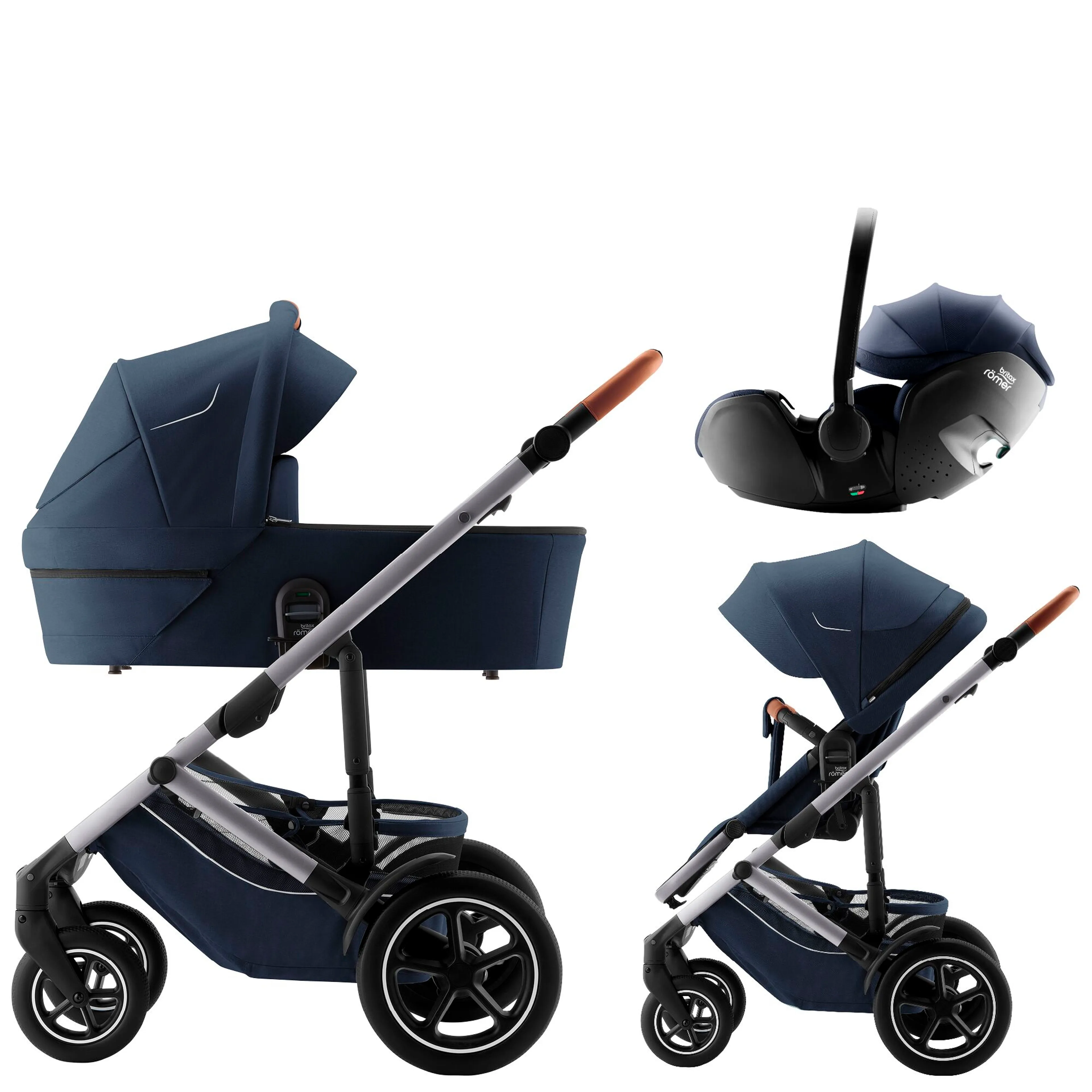 Kombi-Kinderwagen-Set Smile 5Z Night Blue