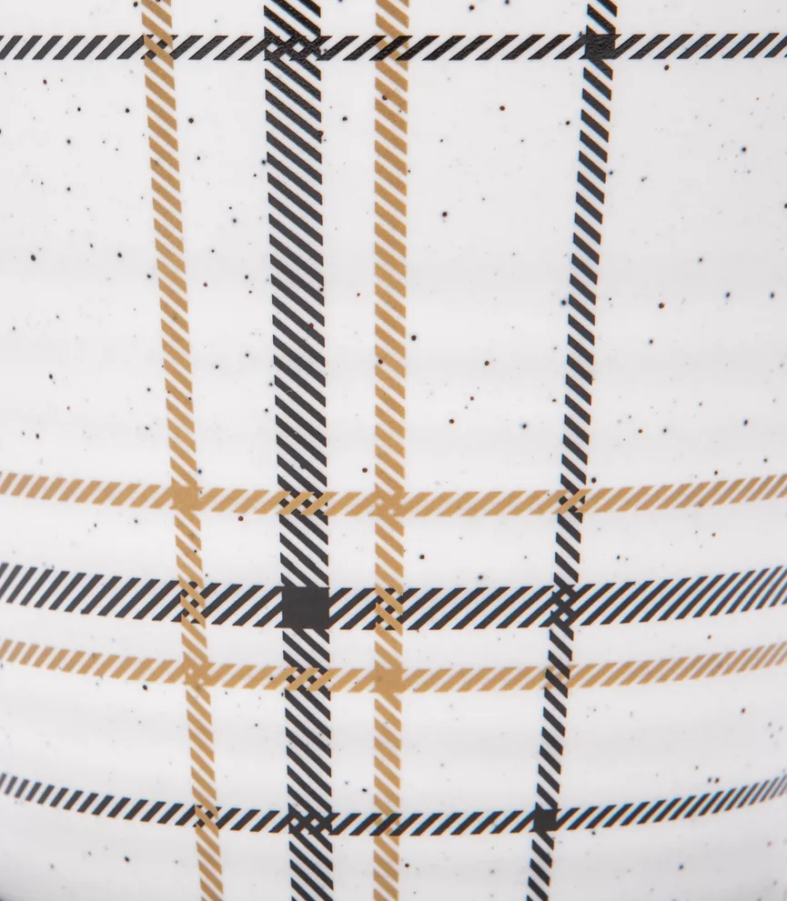 Becher "Karomuster" 420 ml detail