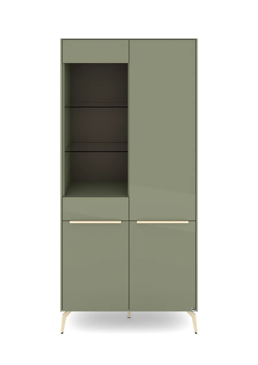 Vitrinenschrank detail