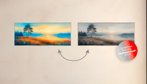 Wandbild 50 x 120 cm
