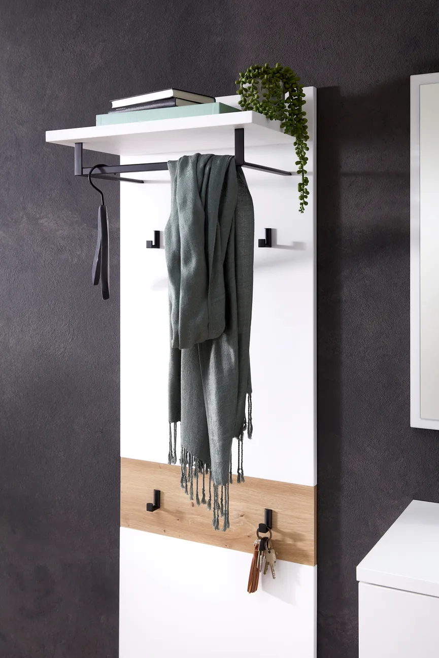 Garderobenpaneel detail