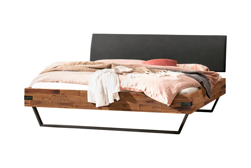 Massivholzbett 140x200 cm hauptaufnahme