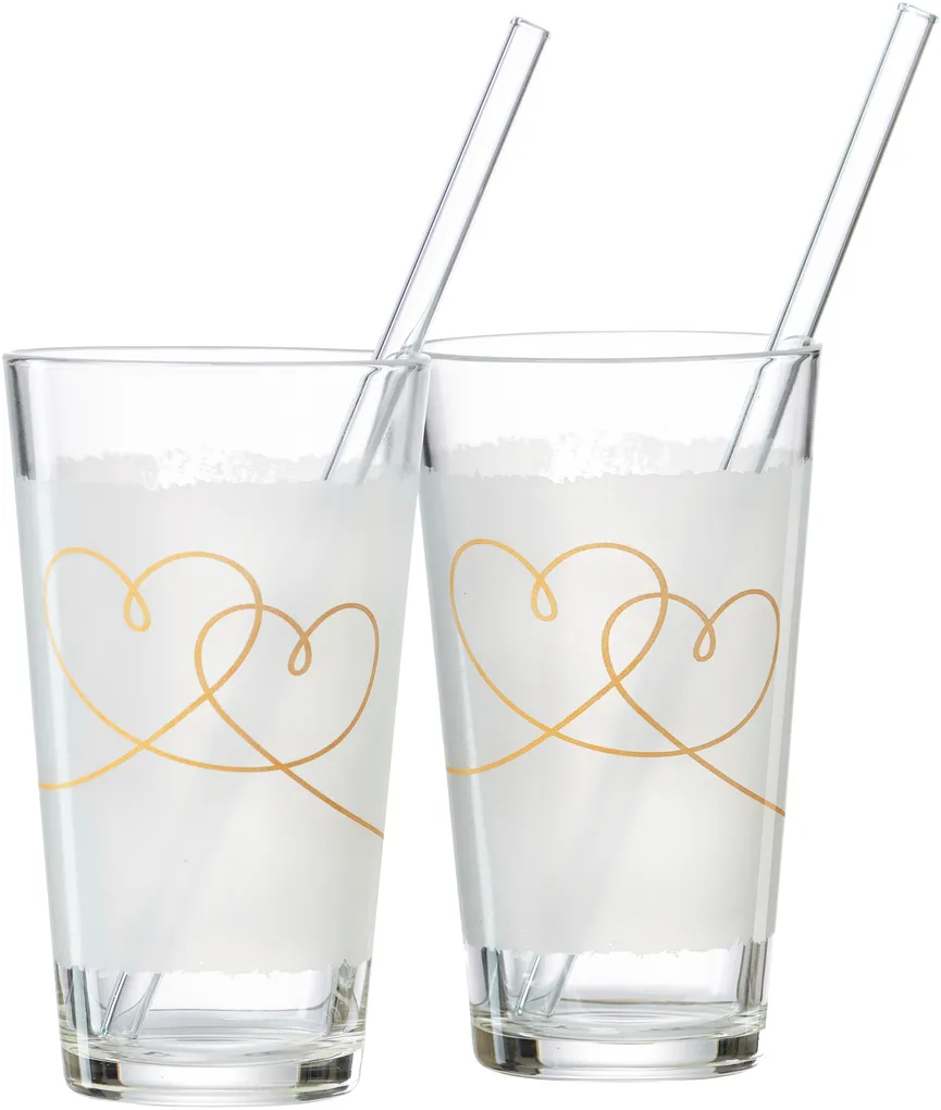 Latte Macchiato Set "Heart" hauptaufnahme