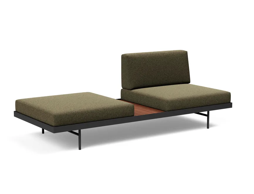 Sofa mit Walnusstisch hauptaufnahme
