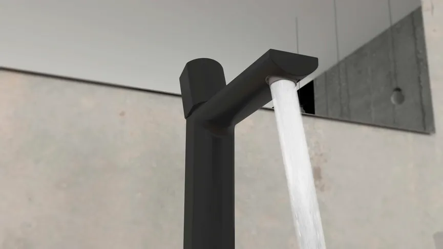 *New York Waschtischarmatur detail