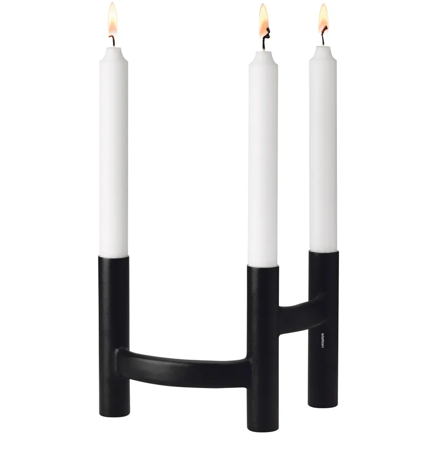 Kerzenständer "Ora" black hauptaufnahme