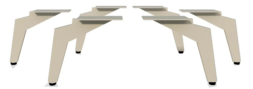 Metallfüße hauptaufnahme