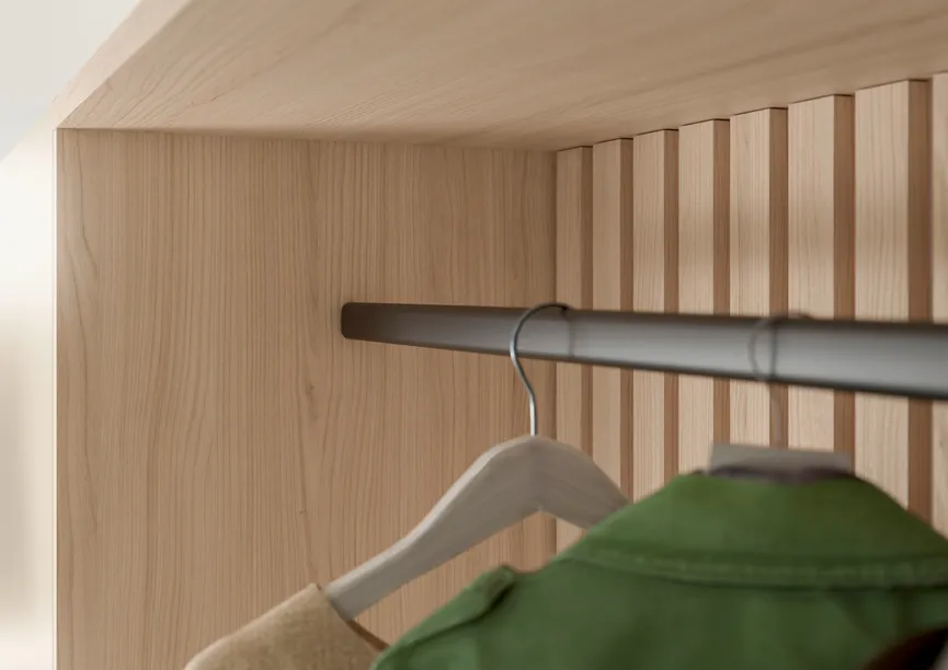 Kompaktgarderobe detail